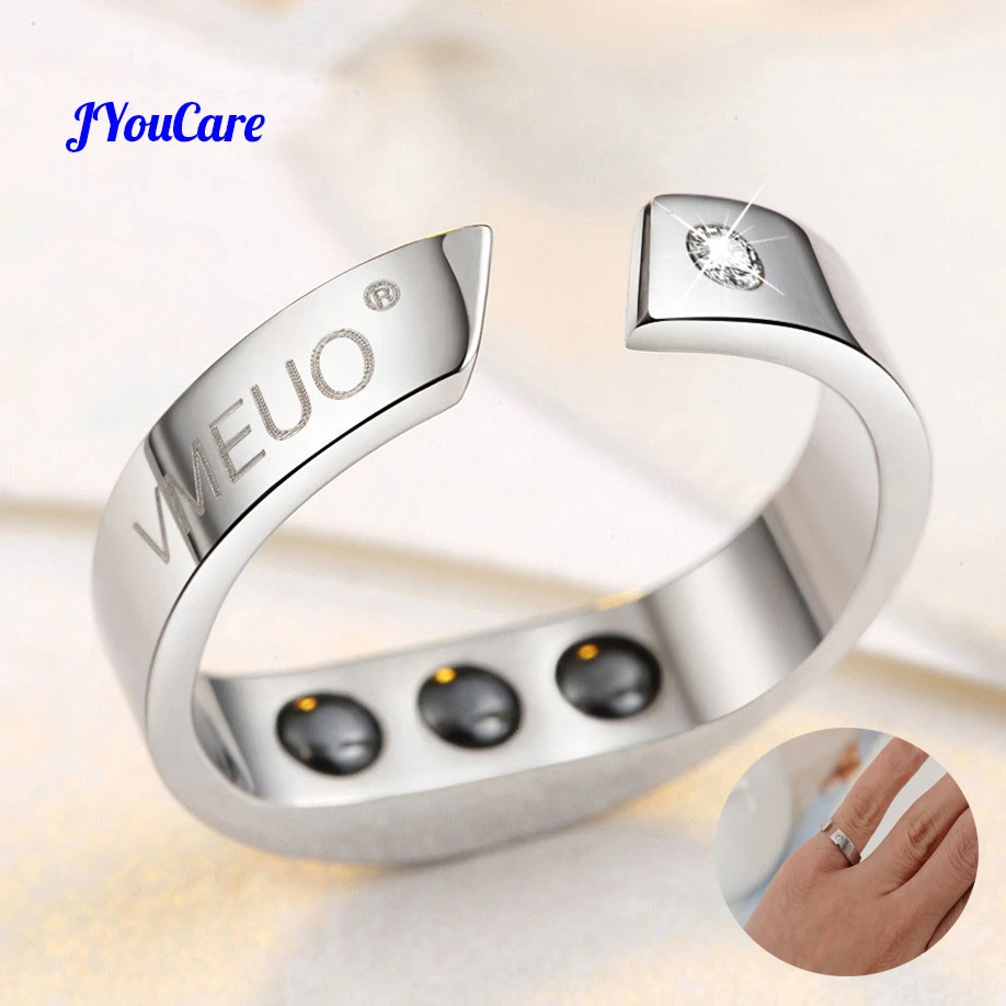 

Anti Snore Ring Magnetic Therapy Acupressure Treatment Against Snoring Device Snoring stop Stopper Finger Ring help Sleeping Aid