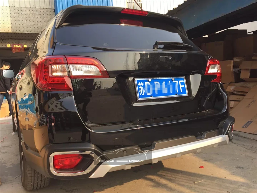 Защитная накладка на задний бампер для Subaru Outback 2015 2016 2017 2018 2019|Амортизаторы| |