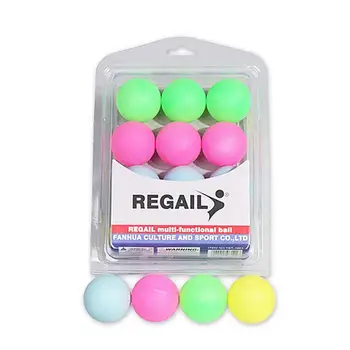 

12pcs/box Colorful Table Tennis Balls Four Mix Colors Ping Pong Balls Entertainment Toy