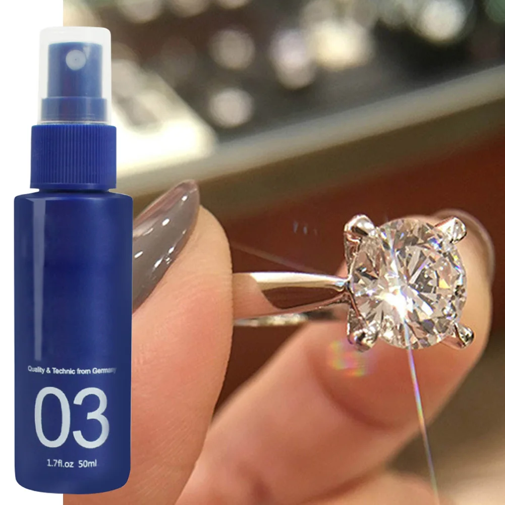 

Instant Shine Jewelry Cleaner Spray Agent Tool AIC88