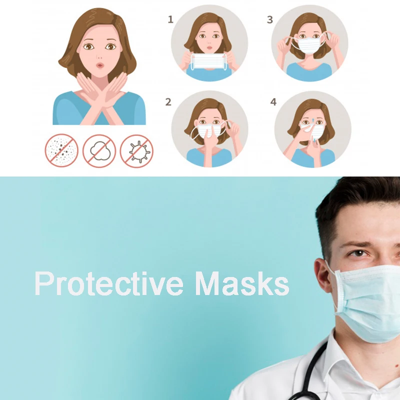 100-PCS-LOT-Face-Mouth-Mask-Disposable-3-Layers-Health-Care-Anti-Dust-Mask-PM2-5