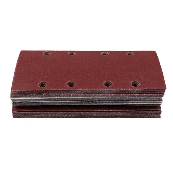 

30pcs Hook And Loop 1/3 Sanding Sheets Sander Sandpaper Pads 80/120/180 Grit Sandpaper 2020 New Abrasive Tools