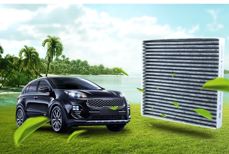 Фильтр для кондиционера kia sportage 3 2017 2018 2019 фильтр аксессуары решетки воздушный с
