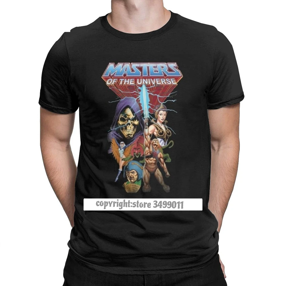 Men's Tshirts Heman And The Of The Universe Vintage Premium Cotton Tee