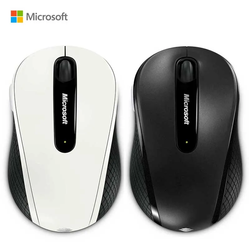 

Microsoft 4000 Wireless Portable Mouse with 2.4Ghz 1000DPI BlueTrack Technology Bluetooth 4.0 Silent Mouse for Desktop Laptop PC
