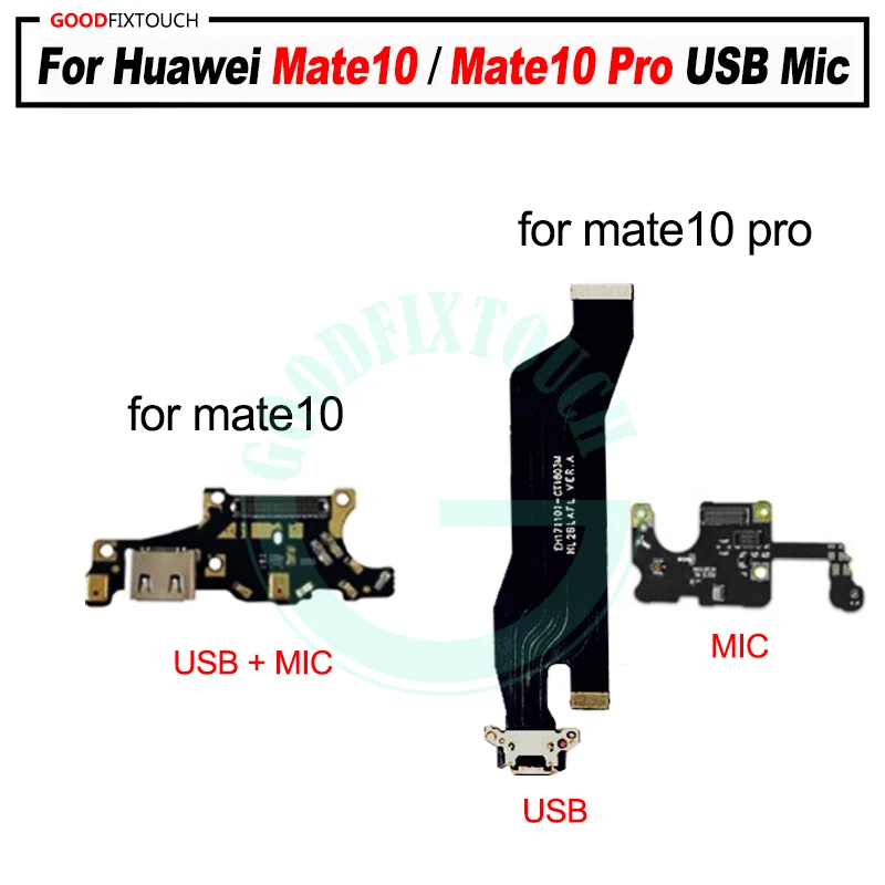 

For Huawei Mate10 / Mate10 Pro USB Charger Charging Port Dock Connector Board with Microphone Mic Replacement For Mate10Pro