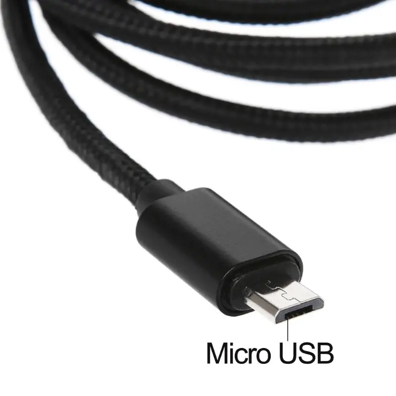 Напряжение и ток дисплей USB к Micro USB кабель нейлоновый Плетеный QC 3,0 Быстрая зарядка шнур для Android мобильного телефона планшета