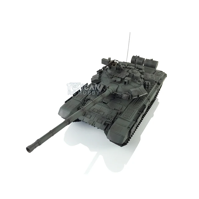 Heng long 1/16 TK7.0 Customize FPV Russia T90 RC Tank 3938 360° Turret Metal Track TH17857 6