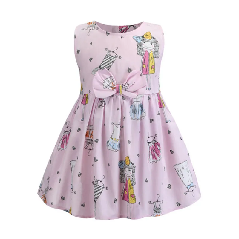 Платье для малышей; новые летние модные платья для девочек; детская одежда из хлопка; детская одежда в цветочек; платье принцессы