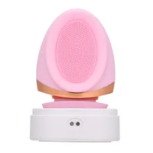 Силиконовая щетка для очищения лица с 6 режимами очищения двусторонний Электрический массажер для лица скруббер макияж