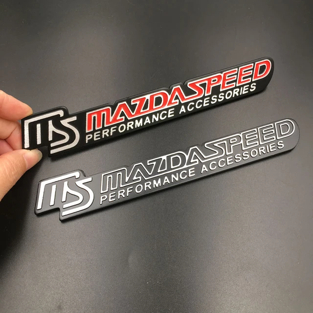 Autoaufkleber MS Mazdaspeed Emblem Aufkleber Aufkleber Logo Für Mazda 2 3 5  6 CX5 CX7 323 Axela Atenza Emblem Auto Modifizierte Karosserie Badge306o  Von 14,78 €