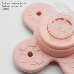 Fruit Feeder Heat-resistant Comfortable Detachable Large Opening Baby Feeder   Food Feeder  for Home