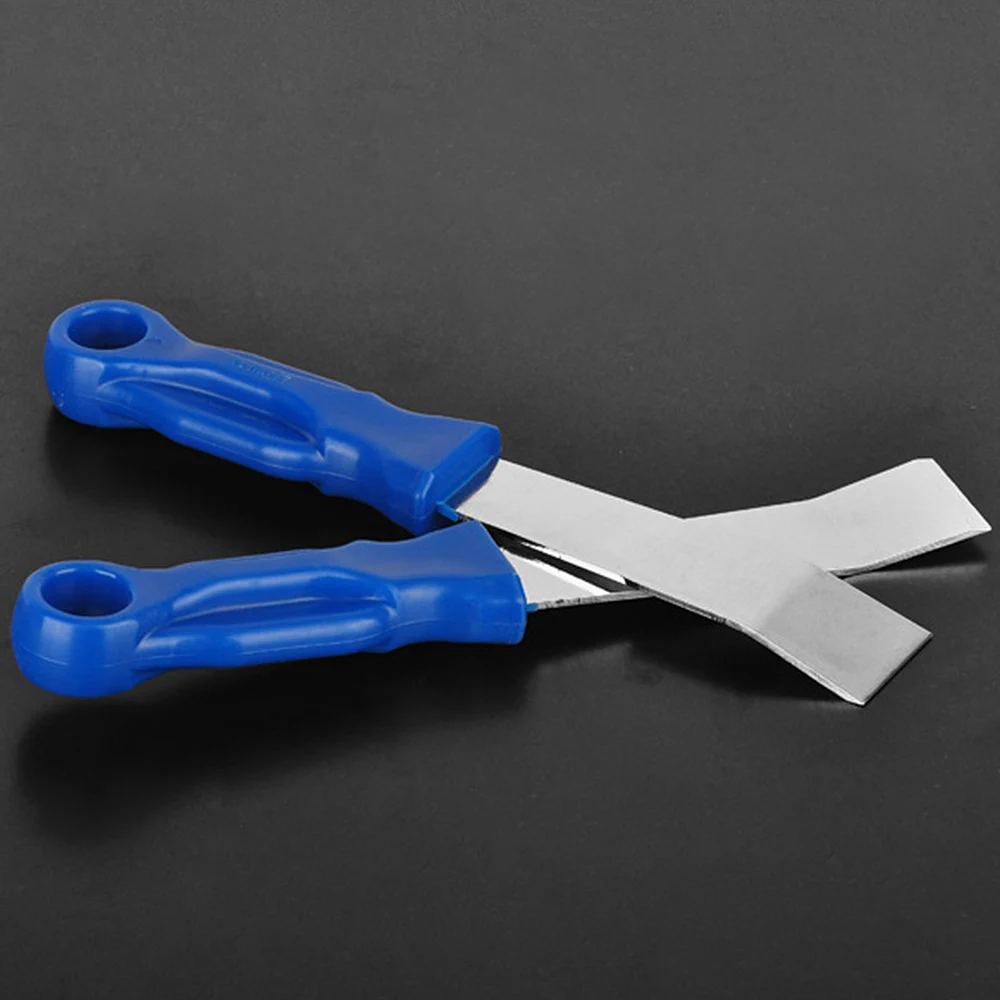 Car Tire Repair Tool Metal Scraper For Adhesive Stick On Wheel Weights