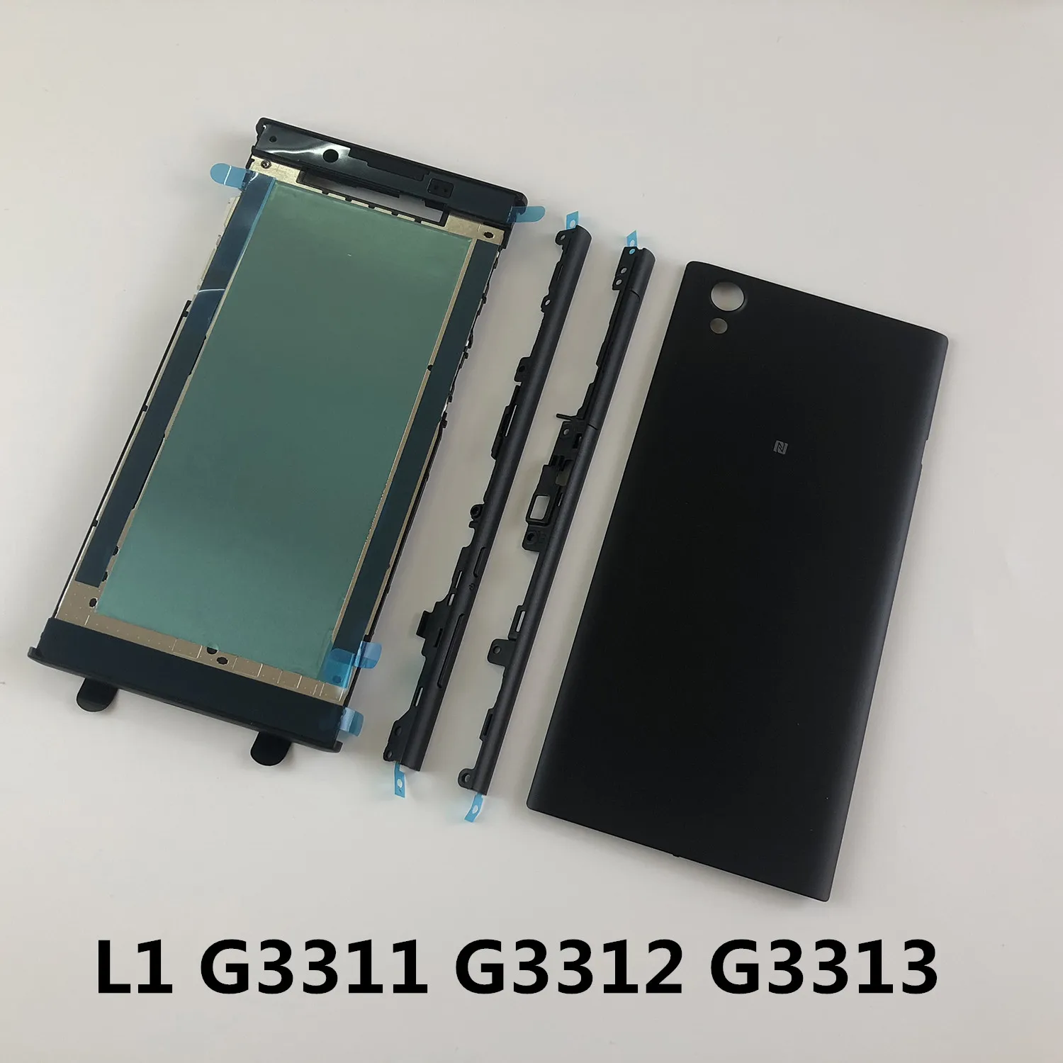 Для Sony Xperia L1 G3311 G3312 G3313 Корпус Передняя рамка средняя и боковые кнопки + | Корпусы для телефонов -4000491983789