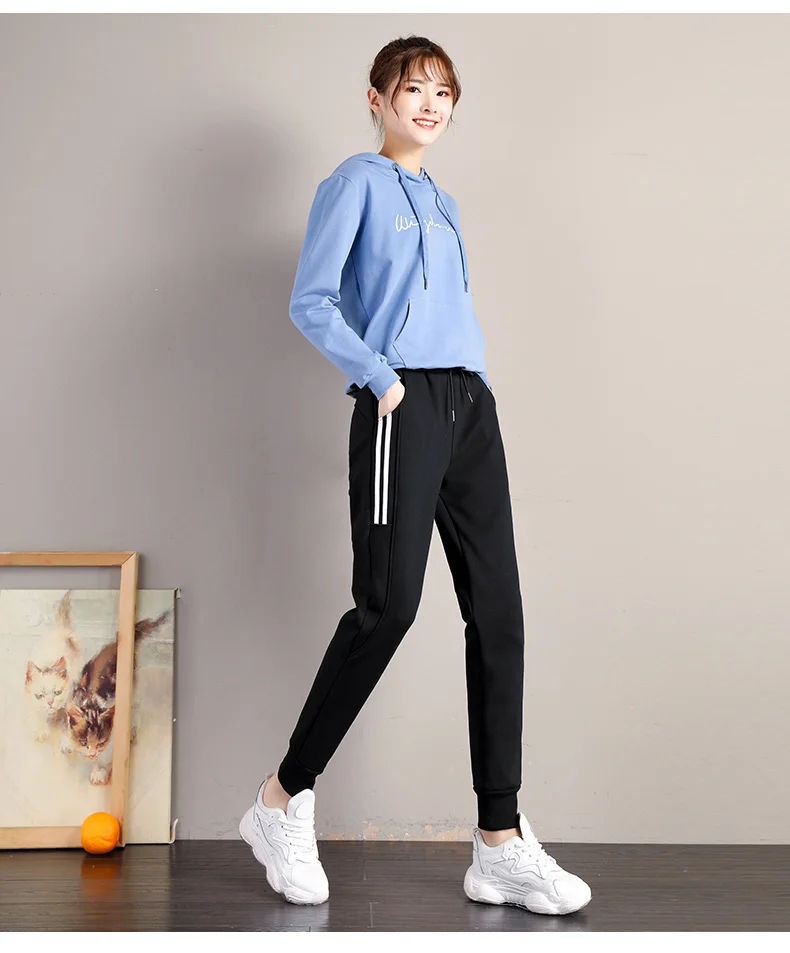 chino pants Winter Women Warm Harem Pants Casual Korean Style Stacked Joggers Thicken Woolen Sweatpants Black Fleece High Waist for Women baggy jeans