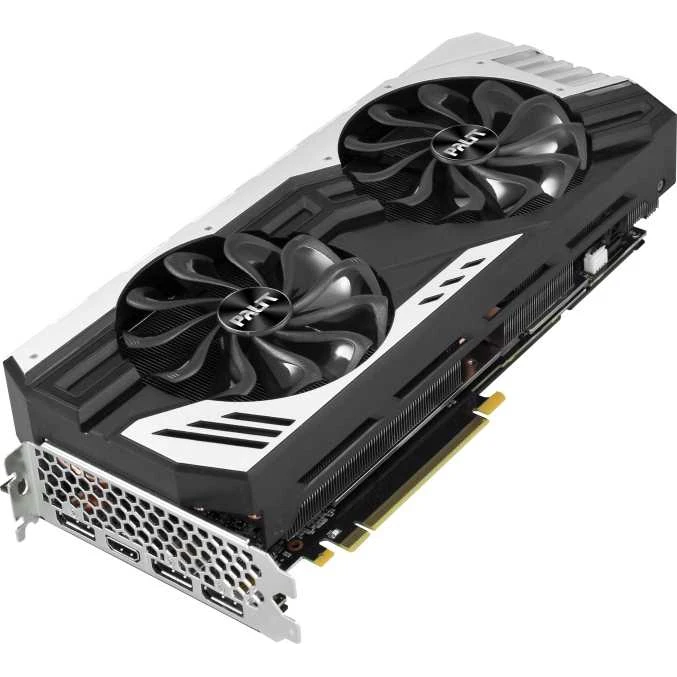 Видеокарта Palit PCI-E PA-RTX2060SUPER JS 8G NV RTX2060SUPER 8192Mb 256b GDDR6 1470/14000/HDMIx1/DPx