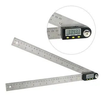 

300mm Digital meter angle inclinometer angle Digital ruler electronic goniometer conveyor angle finder measuring tool