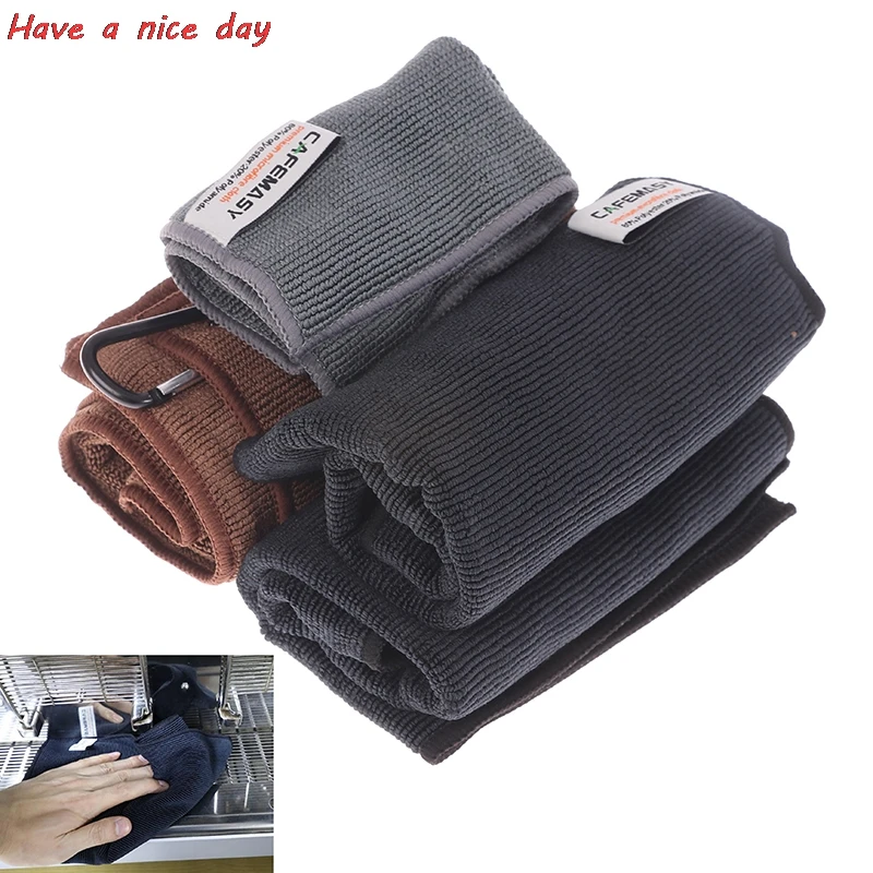 

4 Absorbent Kitchen Barista Restaurant Towel Cleaning Dishcloth Microfiber Cloth