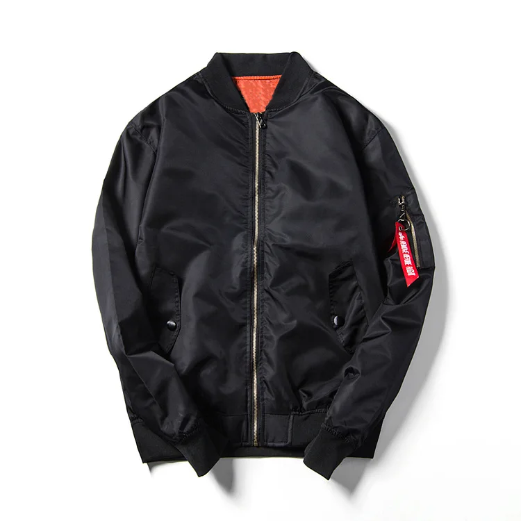 

Autumn Flight Suit Coat New Style Jacket Men's Large Size Loose-Fit Europe And America Youth
