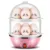 Electric Egg Boiler Cooker Double-Layer Automatic Mini Steamer Poacher Cookware Kitchen Cooking Tool Egg Steamer Breakfast Maker 7