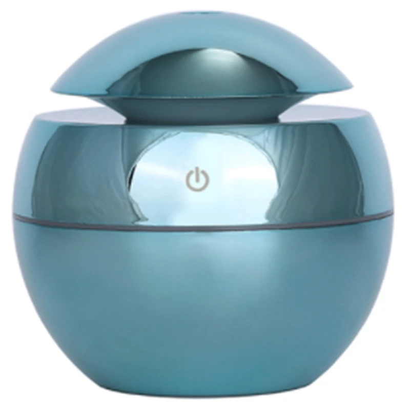 Usb Aroma Essential Oil Diffuser Ultrasonic Air Home Humidifier Mini Mist Maker Aroma Diffuser 130Ml 7 Color Led Light Office