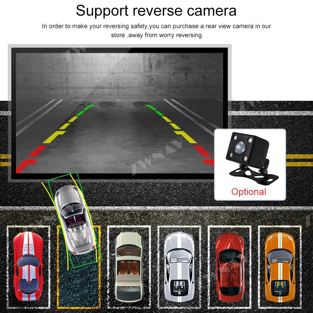 Discount Tesla style 4GB RAM Android 9.0 Car NO DVD Player GPS Navigation Stereo In-dash for Toyota Camry Aurion 2012- 2016 Multimedia HD 28