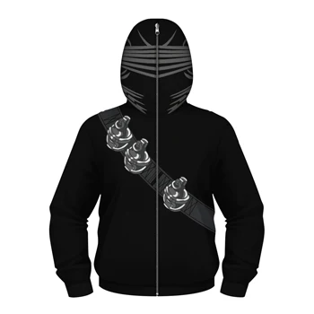 BF003-Black Мстители Капитан Америка Железный человек Звездные войны Дарт Вейдер Человек-паук толстовка с капюшоном пальто для мальчиков осень активная детская одежда - Цвет: BF003-Black