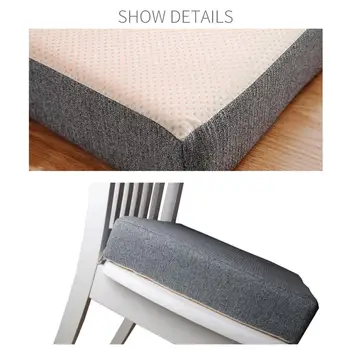 

Back Cushion Patio Chair Cushions Sofa Mat Coffee Shop Garden Kitchen Dining Furniture Seating Seat Cushion