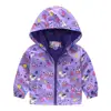 windbreaker for girls Children's jacket Child coat unicorn rainbow spring summer jacket girl baby clothes thin waterproof 2-7T ► Photo 3/6