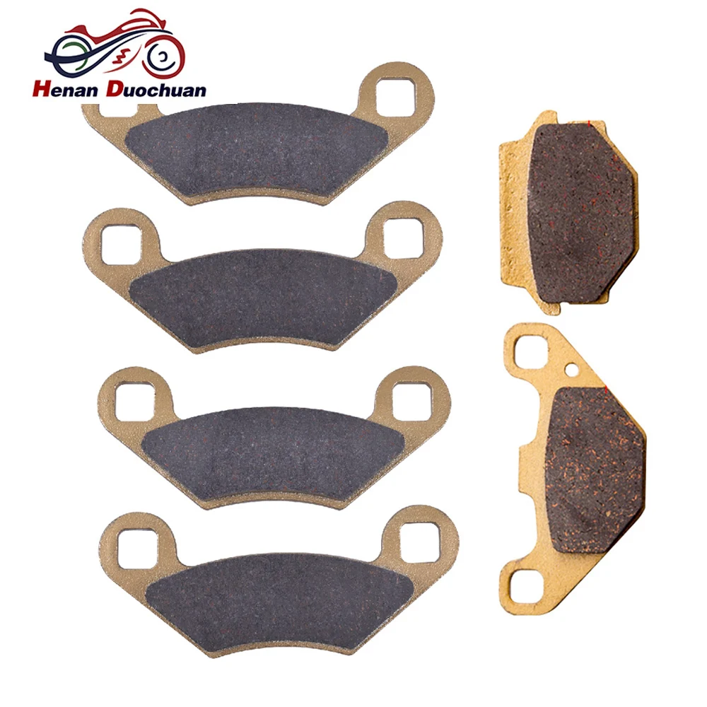 Set Pastiglie Freno Anteriore E Posteriore Moto 200Cc Per Polaris Atv 200 Phoenix Quadriciclo Modello Eaveb/Disco Posteriore Modello 2005