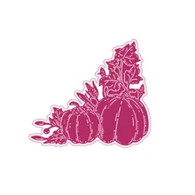 

Pumpkin Corner Metal Cutting Dies Scrapbook Diary Decoration Stencil Embossing Template DIY Greeting Card Handmade New 2021