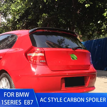 

Carbon Fiber Spoilers Wing Use For 1 Series Hatchback E87 E81 AC Style Rear Roof Spoiler Wings For BMW 1 Series E87 2004 2011