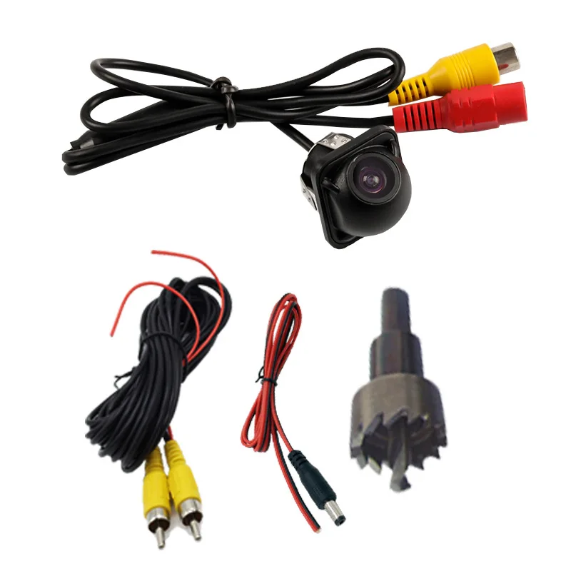 

Rearview Camera Small Straw Hat High-definition Rear View Plug-on Board Camera, Business