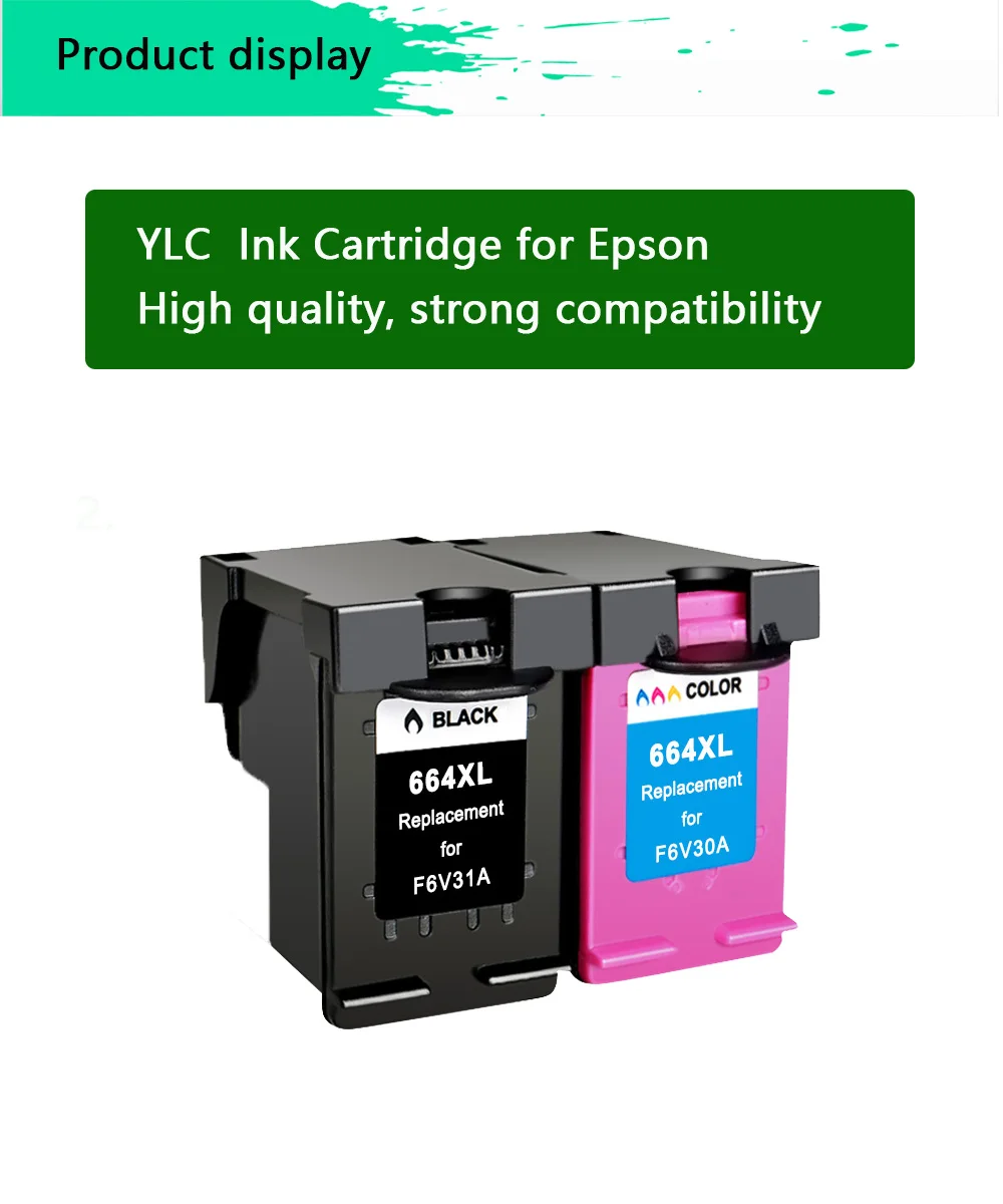 Совместимость для hp 664XL hp 664 чернильный картридж для hp Deskjet 1115 2135 3635 2138 3636 3638 4535 4536 4538 4675 4676 4678 принтер