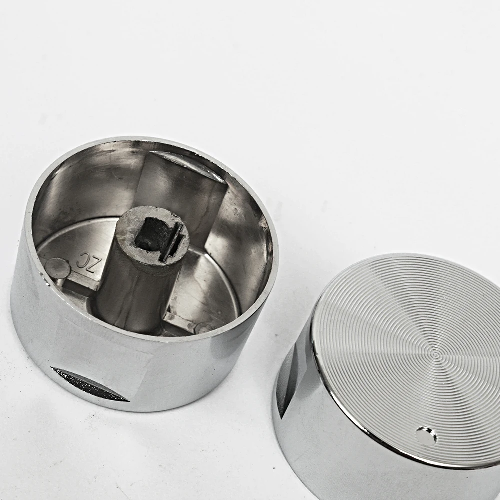 4Pcs High quality Alloy material Rotary Switches Round Knob Gas Stove Burner Oven Kitchen Parts Handles For Gas Stove