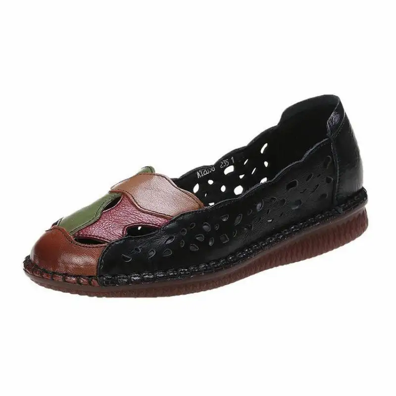 

Shoes for Women Casual Slip On Driving Loafers Comfortable Leather Outdoor Walking Flat Shoes