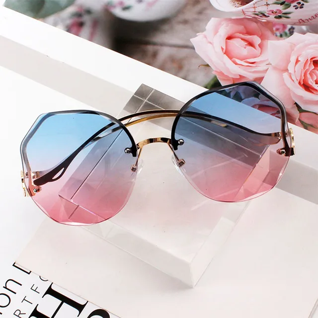 Sunglasses Fashion Sunglasses Women Tide Vasos Decorativos Vogue Lunette De Soleil Femme Vintage Zonnebril Dames 5