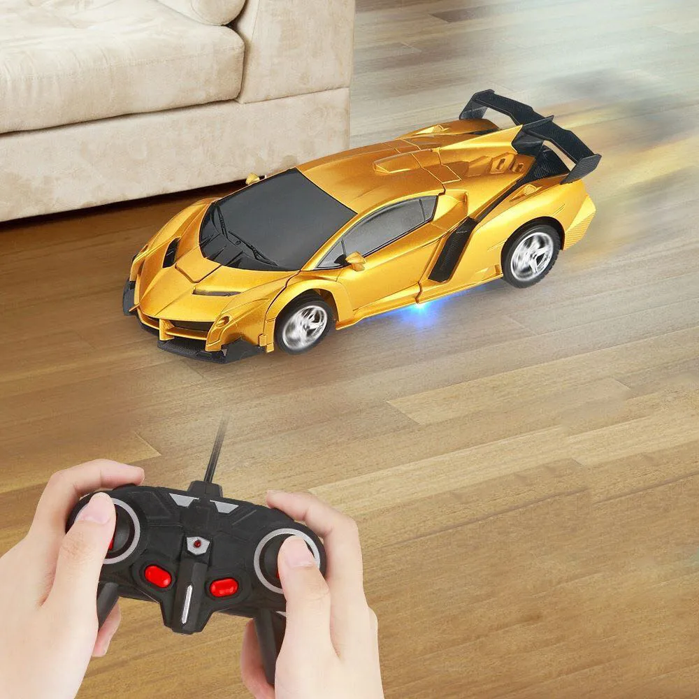 deformable remote control sports car