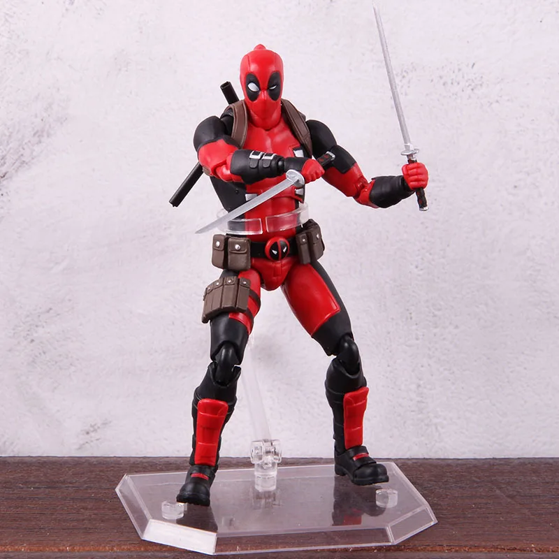 

Marvel X-Men Dead Pool MAFEX NO.082 Gurihiru Art Ver. Deadpool MAFEX Deadpool Action Figure PVC Collectible Model Toy