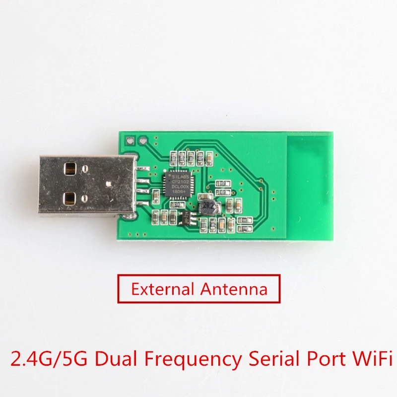 DOITING 2,4 г/5 г двухчастотный TZ-001 Wifi модуль Встроенная антенна/внешняя антенна последовательный порт WiFi анализ сбора данных