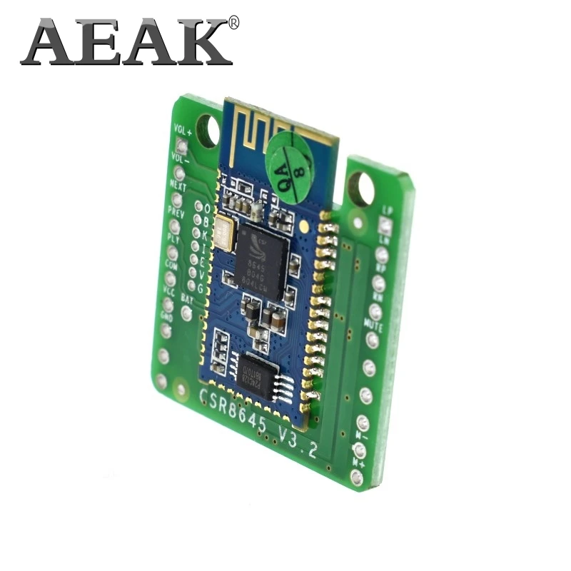 AEAK 5 Вт + Bluetooth 4 0 Плата усилителя CSR8645 APTX Стандартный стереоприемник модуль