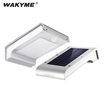 

WAKYME 72 LED Solar Lights Outdoor Garden Solar Powered Lights Home Motion Sensor Wall Lamp Waterproof Emergency Security Light