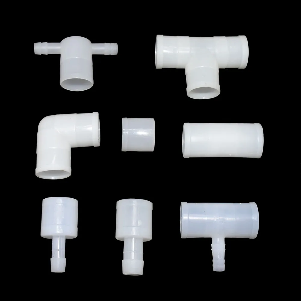 Conector de bebedero de agua para pollos, Tubo de unión de bebedero automático de 25 MM, 10 Uds.