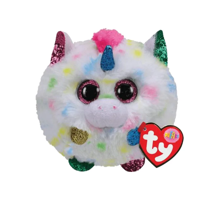 10CM Ty Big Eyes Bubble Ball Series Cat Husky Monkey Mouse Owl Unicorn Palm Doll Soft Plush Mini Toy Boy and Girl Birthday Gift