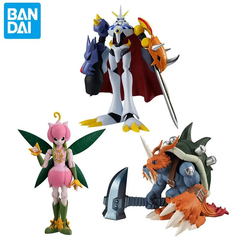 Bandai Shodo Digimon Приключения Omegamon Lilimon Zudomon игрушка гачапон экшн ПВХ Коллекция Аниме