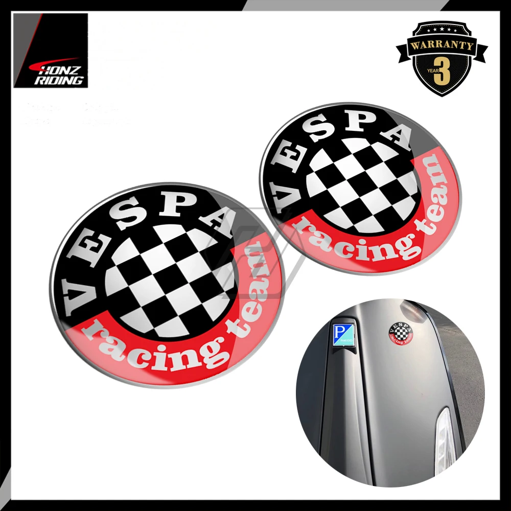 Наклейки 3D для мотоцикла скутера Piaggio Vespa Racing Team GTS GTV Sprint PX LX LXV 50 125 150 200 300 |