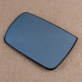 

CITALL 51167039596 Blue Car Right Wide Angle Sight Rearview Heated Door Mirror Glass Fit for BMW X5 E53 2000-2003 2004 2005 2006