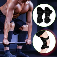Knee Booster Joint Support Knee Pad Breathable Climbing Non-slip Lift Powerful Rebound Spring Force Stabilizer Outdoor Activity