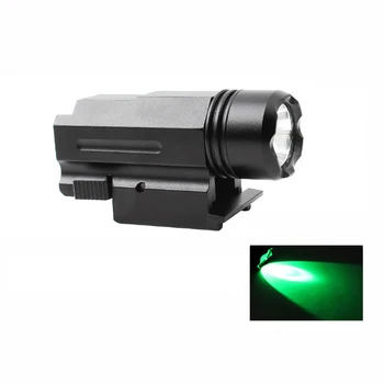 

Tactical Flashlight Outdoor Hunting Accessories Shooting Airsoft Pistol Torch Hunting Rifle Scope Green Light For 20mm Rail