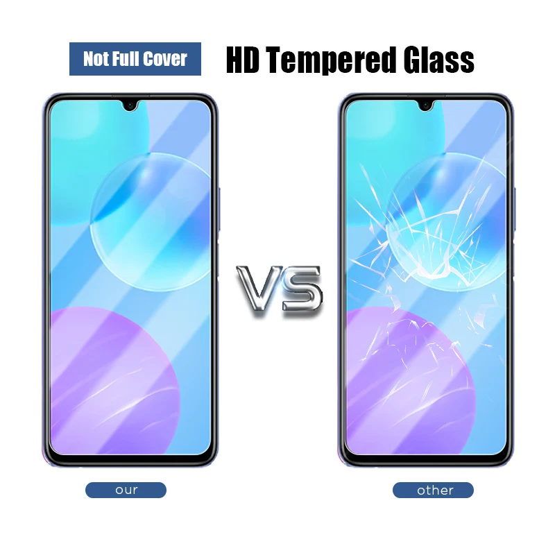 Закаленное стекло для Honor 10 10i 1/3 шт. защиты экрана Huawei 8X 9X 20 Pro 9 Lite 30i 20i 10X Light 9S 8S